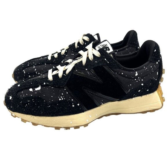 New Balance 327 X Joshua Vides Black White Splatter MS327JSV DS Men size 12 NEW - Picture 4 of 16